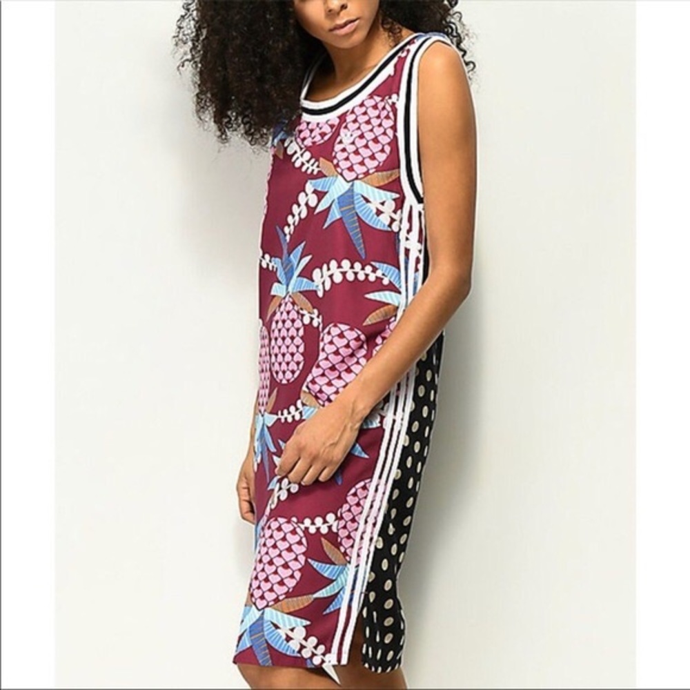 Adidas Women's Tank Dress calab with Farm Rio